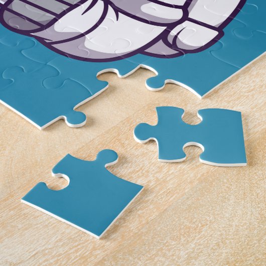 Astronautisch leesboek schattige kinderen legpuzzel (Zijkant)