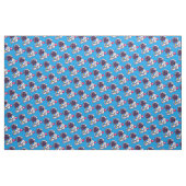 Astronautisch leesboek schattige kinderen stof (Yard (91,4 cm))