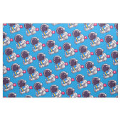 Astronautisch leesboek schattige kinderen stof (Fat Quarter)