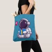 Astronautisch leesboek schattige kinderen tote bag (Dichtbij)