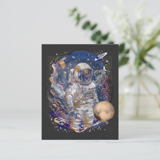 Astronautisch ontwerp (Staand voorkant)
