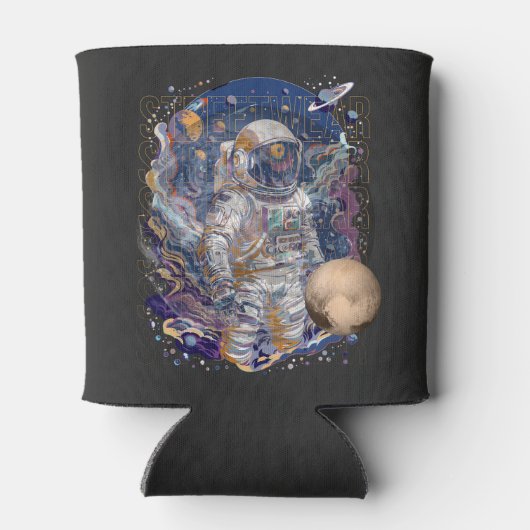 Astronautisch ontwerp blikjeskoeler (Achterkant)