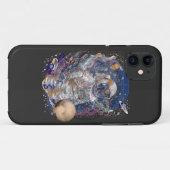 Astronautisch ontwerp Case-Mate iPhone case (Achterkant (horizontaal))