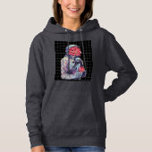 Astronautisch ontwerp hoodie (Voorkant)