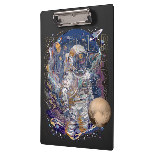 Astronautisch ontwerp klembord (Links)