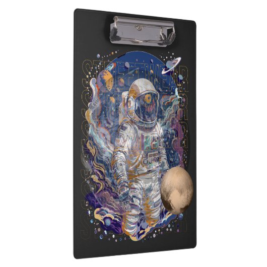 Astronautisch ontwerp klembord (Rechts)