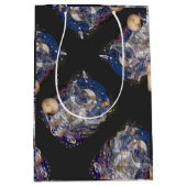 Astronautisch ontwerp medium cadeauzakje (Voorkant)