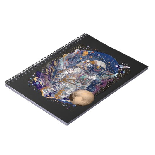 Astronautisch ontwerp notitieboek (Linkerzijde)