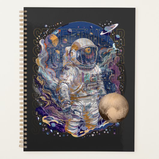 Astronautisch ontwerp planner (Voorkant)