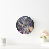 Astronautisch ontwerp ronde klok (Huis)