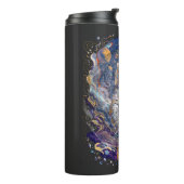 Astronautisch ontwerp thermosbeker (Gedraaid links)