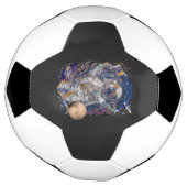 Astronautisch ontwerp voetbal (Gedraaid)