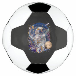 Astronautisch ontwerp voetbal