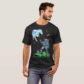 Astronautisch schilderij t-shirt (Voorkant volledig)