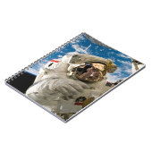 Astronautische koel Afbeeldingen koel ruimte Notitieboek (Linkerzijde)