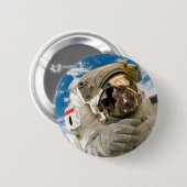 Astronautische koel Afbeeldingen koel ruimte Ronde Button 5,7 Cm (Voorkant /achterkant)
