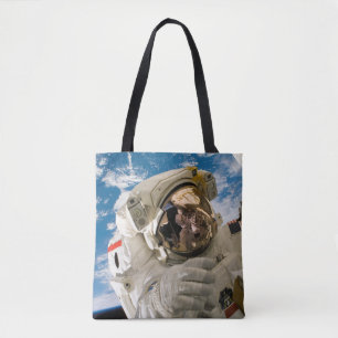 Astronautische koel Afbeeldingen koel ruimte Tote Bag