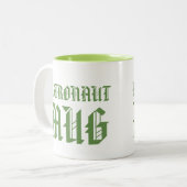 Astronautische mok (Voorkant links)