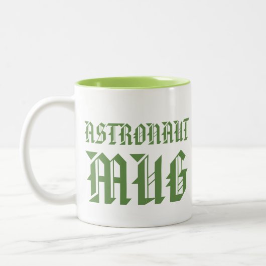 Astronautische mok (Links)