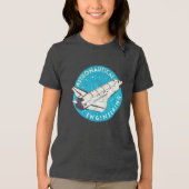 Astronautische techniek V01 Tri-Blend Shirt (Voorkant)