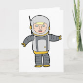 Astronautische Wenskaarten Kaart (Voorkant)