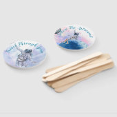 Astronauts and Space Birthday Party Handwaaier (Niet-gemonteerd)