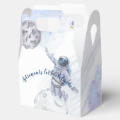 Astronauts and Space Celebrations Favor Box Bedankdoosjes (Geopend)