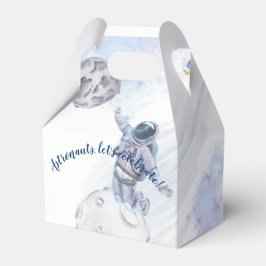 Astronauts and Space Celebrations Favor Box Bedankdoosjes