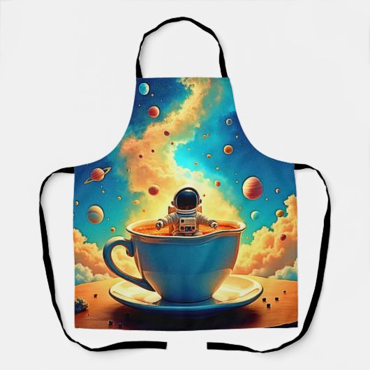Astronaut's Coffee Cosmos Reis Schort (Voorkant)