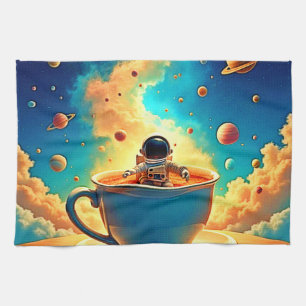 Astronaut's Coffee Cosmos Reis Theedoek