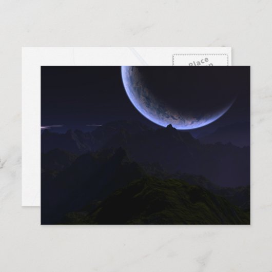 Astronaut's Dream Briefkaart (Voorkant / Achterkant)