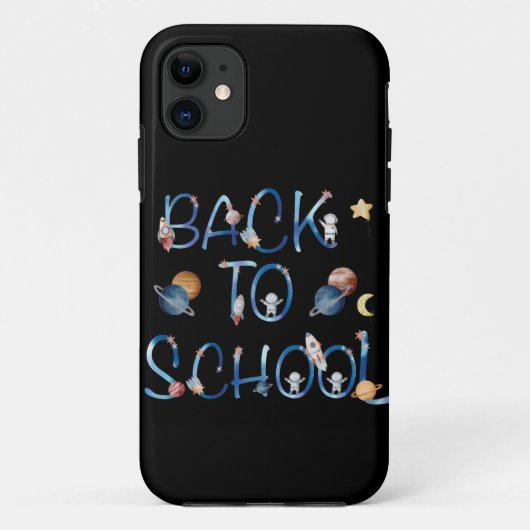 Astronauts Planets Space,back to school Case-Mate iPhone Case (Achterkant)