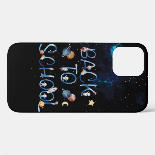 Astronauts Planets Space,back to school Case-Mate iPhone Case (Achterkant (horizontaal))