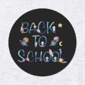 Astronauts Planets Space,back to school Labels (Design 2)