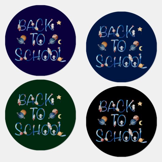 Astronauts Planets Space,back to school Labels (Groep)