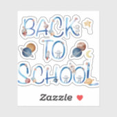 Astronauts Planets Space,back to school Sticker (Vel)