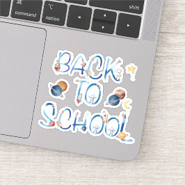 Astronauts Planets Space,back to school Sticker