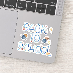 Astronauts Planets Space,back to school Sticker