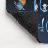 Astronauts Planets Space, terug naar school Muismat (Hoek)