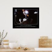 Astronauts Winston E. Scott en Ta... Poster (Keuken)