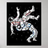 Astronauts Wrestling Poster (Voorkant)