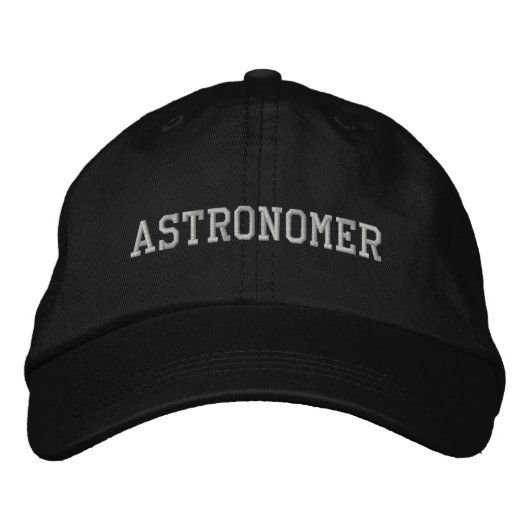 Astronomeer Astronomie Science Embroed Pet (Voorkant)