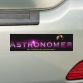 "Astronomeer" Bumpersticker (Op auto)