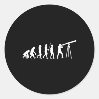Astronomeer-evolutie Ronde Sticker