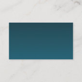 Astronomen, astronomie thema telescoop visitekaartje (Achterkant)