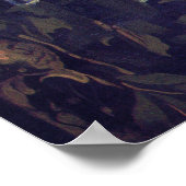 Astronomer door Vermeer - Poster (Hoek)