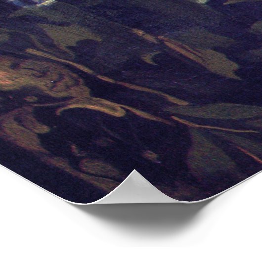 Astronomer door Vermeer - Poster (Hoek)