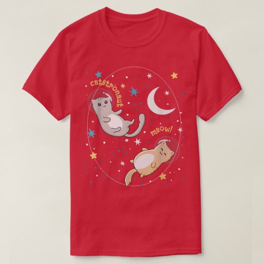 Astronomer Secraft Astronaut T-Shirt (Design voorkant)