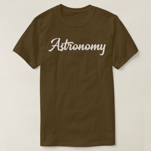 Astronomie 3 t-shirt (Design voorkant)
