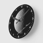 Astronomie & 3de Quarter Moon Clock, Hubble / Spac Ronde Klok (Hoek)
